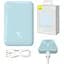 Портативна батарея Baseus Magnetic Mini Wireless Quick Charging 10000 mAh 20W PPCX110103 Blue - мініатюра 8