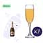 Коктейль Bellini (*набор ингредиентов) х7 на основе Martini - миниатюра 1