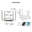 Маршрутизатор XON SmartLink X300S5 300Мбит/с 2.4 ГГц Черный (CNSWSW024403B 4104) - миниатюра 4