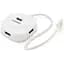 Концентратор VEGGIEG USB-C 4xUSB 2.0 0.2m white (YT-TC-V-C242) - миниатюра 1