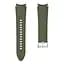 Браслет Galaxy Classic для Samsung Galaxy Watch 4 - хакі ширина кріплення 20мм силікон Watchbands (W43-5WB87940358) - мініатюра 2
