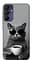 Чохол Demsky Grey cat coffee для Samsung Galaxy A15 4G/5G - мініатюра 1