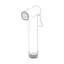 Гігієнічний душ прихованого монтажу Paffoni new Bidet Kit із запірним змішувачем steel ZDUP128ST, Нержавіюча сталь - мініатюра 3