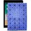 Чехол StatusCASE из экокожи для планшета Apple iPad 9 10,2 2021 Синий ромб - миниатюра 1