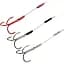 Оснастка Savage Gear Carbon49 Stinger #6 6.5cm 13kg (3 шт/уп.) - миниатюра 1