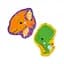 Магнитные беби пазлы Динозаврики Vladi Toys VT3208-16 - миниатюра 1