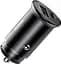 Автомобільний зарядний пристрій Baseus Circular Metal PPS Quick Charger 30W Support VOC CCYS-C01 Black - мініатюра 9
