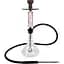 Кальян Trumpet Hookah Rider W-40 Pink-White (колба Crystal Clear) - мініатюра 1