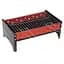 Гриль угольный Bo-Camp Compact Black/Red (8108357), Черный - миниатюра 1
