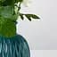 Ваза декоративна МВМ My Home, 15 см, блюмарин (DH-FLOWERS-09 MARINE BLUE) - мініатюра 4