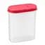 Контейнер для їжі Plast Team, червоний, 187х94х217 мм, 2,4 л (1126.2) - мініатюра 1