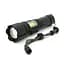 Ліхтар ручний Voltronic XHP70-XST1821, 1LED Cree XHP50.2, 19W, бічний світлодіод, 7 режими, ZOOM,18650/ААА /2600mah, Black, IP40, кабель USB-micro, 170х42х32м - мініатюра 1