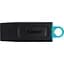 USB флеш-накопитель Kingston DataTraveler Exodia 64GB USB-A 3.2 Gen 1 Black/Teal (DTX/64GB) [52237] - миниатюра 1