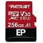 Карта памяти Patriot 256GB microSDXC 10 UHS-I/U3 EP A1 (PEF256GEP31MCX) - миниатюра 1