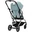Коляска Cybex Eezy S Twist+ 2 TPE B Stormy Blue з бампером сіро-блакитна (524000111) - мініатюра 4