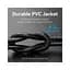 Патч-корд 0.5м, S/FTP cat 8 RJ-45 black Vention (IKKBD) - мініатюра 9