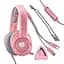 Навушники Onikuma K9 Cat Ear 3.5mm рожеві - мініатюра 3