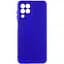 Чехол TPU GETMAN Liquid Silk Full Camera для Samsung Galaxy M33 5G Синий / Iris - миниатюра 1