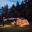 Намет Naturehike Village CNK2300ZP022 з навісом великий коричневий - мініатюра 6