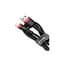 Дата кабель USB 2.0 AM to Lightning 1.0m Cafule Black-Red Baseus (CALKLF-B19) - миниатюра 3
