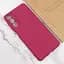 Чохол TPU GETMAN Liquid Silk Full Camera для Samsung Galaxy A04s Бордовий / Marsala - мініатюра 4