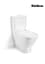 Унитаз-компакт Roca Gap Clean Rim A34D738000 с сидением Soft Close, Белый - миниатюра 1