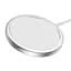 Бездротовий зарядний пристрій Hoco CW30 Pro Magnetic Wireless Fast Charger/MagSafe 15W Silver [70769] - мініатюра 3