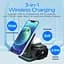 Зарядное устройство Energizer 15W 3-in-1 Magnetic Wireless Fast Charger black (WCP307) - миниатюра 5