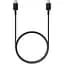 Дата кабель USB-C to USB-C black Samsung (EP-DA705BBRGRU) - миниатюра 1