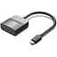 Переходник USB-C to HDMI 0.15m black Vention (TDCBB) - миниатюра 1