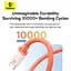 Кабель Baseus 0℃ Series Fast Charging Cable Type-C to Type-C 100W 1m P10368800731-00 Coral - мініатюра 6