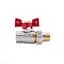 Кран кульовий "Американка" SD Plus 1/2" ВЗ прямий SD220NW15PN40 - мініатюра 3