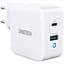 Мережевий зарядний пристрій Choetech PD 65W GaN Mini Fast Charger White (PD8002-EU-WH) [100840] - мініатюра 1