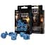 Набір кубиків Classic Runic Glacier & black Dice Set , 7 шт. (SCLR2C) - мініатюра 1