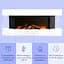 Камін електричний Klarstein Studio Light & Fire 1 (10032725) - мініатюра 3