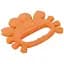 Прорізувач силіконовий Baboo Crab, 4+міс., помаранчевий (6-108) - мініатюра 1