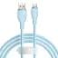 Кабель Baseus Pudding Series Fast Charging Cable USB to Type-C 100W 1.2m P10355703311-00 Blue - миниатюра 1