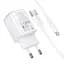 СЗУ Borofone BAS81A Star 10.5W (2USB-A) + кабель USB to MicroUSB White - миниатюра 3