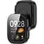 Чохол-накладка DK для Xiaomi Redmi Watch 5 Пластик Gloss Glass Full Cover (black) - мініатюра 2