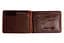 Зажим с монеткой, коньяк Grande Pelle acs0032190 - миниатюра 3