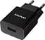 Сетевое зарядное устройство AWEI C-810 Travel charger + Micro cable 1USB 2.4A Black - миниатюра 2