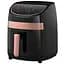 Аерофритюрниця Xiaomi Deerma Air Fryer KZ100 [DEM-KZ100] чорно-рожева [83657] - мініатюра 2