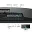 TFT 34" BenQ PD3420Q, IPS, WQHD, 2 x HDMI, DP, USB-C, USB-hub, HAS, колонки, темно-сірий - мініатюра 9