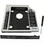 Адаптер Maiwo NSTOR-9 (9.5mm) для підключення 2.5'' HDD/SSD SATA3 у відсік приводу ноутбука - мініатюра 1