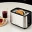 Тостер Russell Hobbs Heaton нержав. підігрів розморожування чорний+нерж. - мініатюра 7