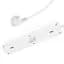 Сетевой фильтр Hoco NS1 Aura 4-bit PD 20W 2xUSB+Type-C (White) [69974] - миниатюра 2