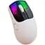 Миша бездротова Aattack SHARK X5 з акумулятором та підсвічуванням 2,4G+Bluetooth White - мініатюра 1