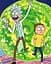 Картина за номерами Рік та Морті Rick and Morty 40х50 см PN RAM 01 - мініатюра 1