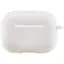 Чохол Silicone Case + Carbine для Apple AirPods Pro 2 White [74292] - мініатюра 2