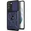 Чохол Ummi Camshield Serge Ring для Samsung Galaxy S21 FE Синій / Navy - мініатюра 1